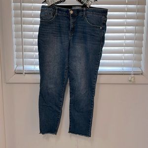 Wit and Wisdom frayed hem jeans - 12P
